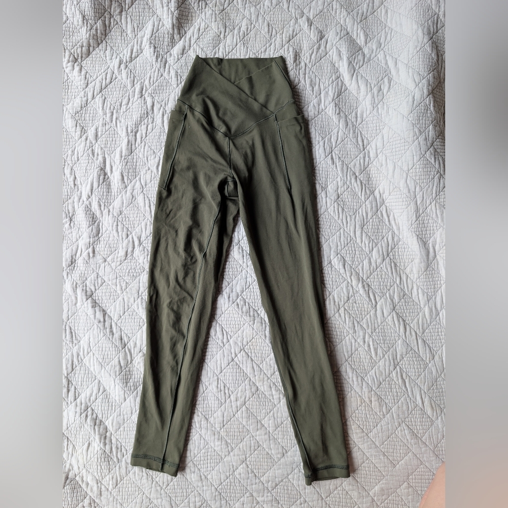 Olive Green Leggings